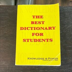 Yellow Student Dictionary